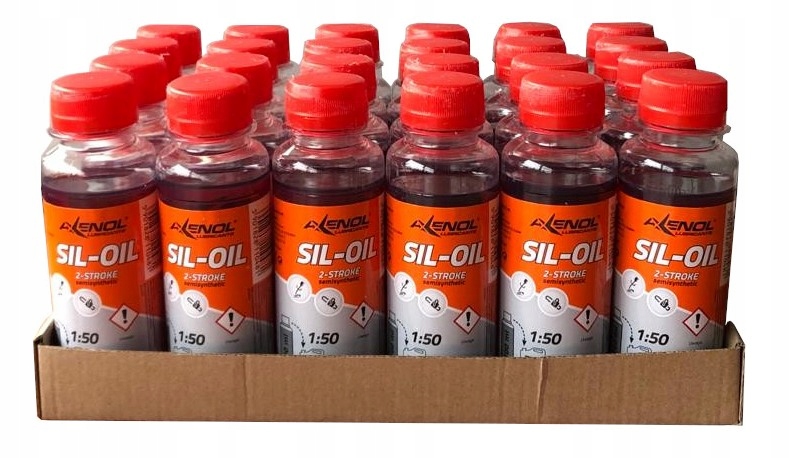 OLEJ do zmesi dvojtaktných pílových motorov 24x100ml