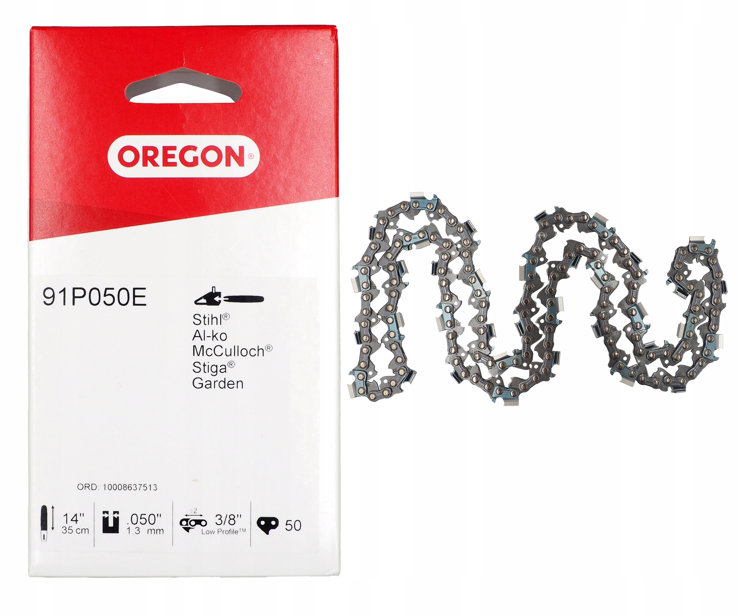Reťaz na pílu - Oregon reťazec 14 "35 cm 3/8 '1,3 mm 50 buniek
