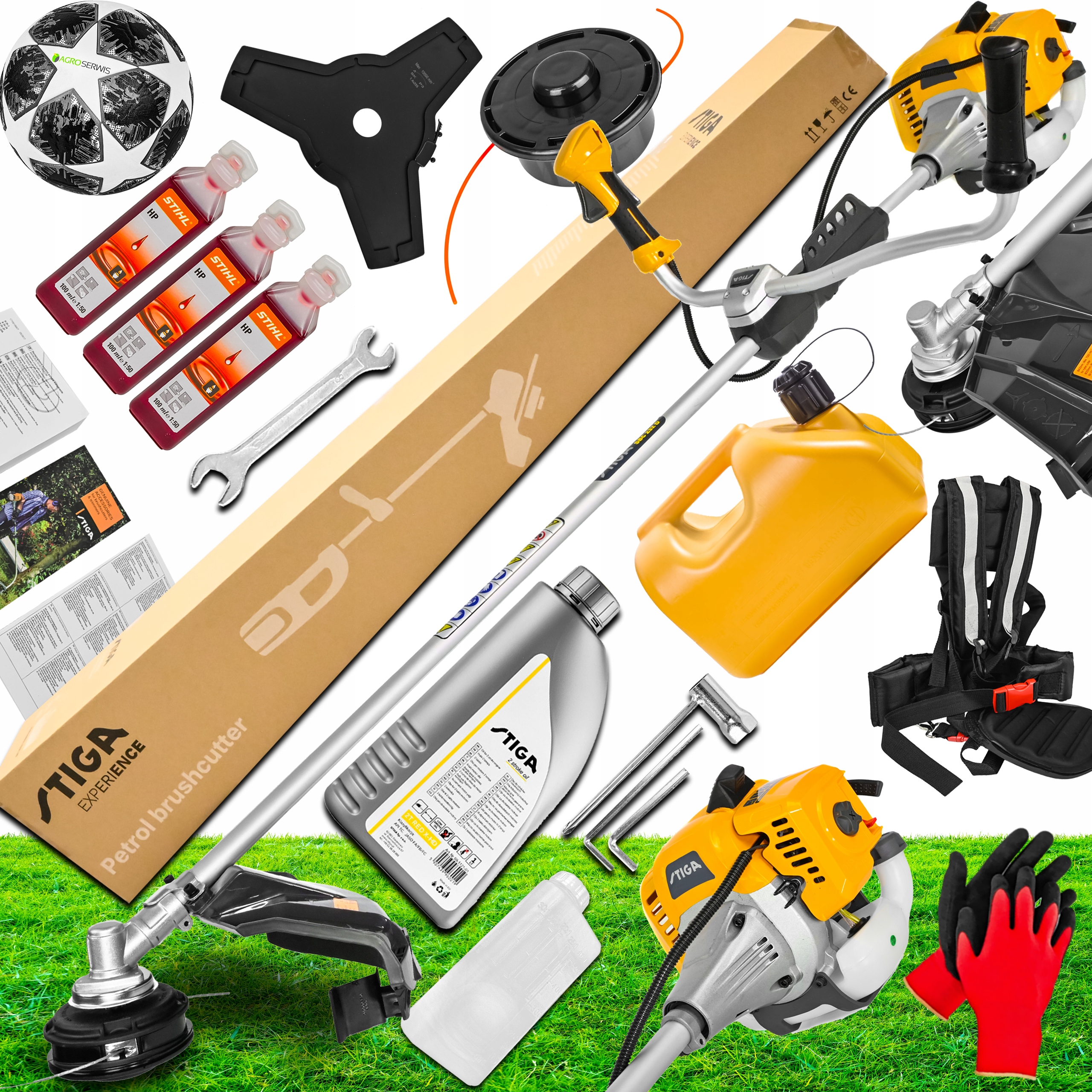 VÝKONNÝ STIHL BENZÍNOVÝ MASEL KRAJ, STIGA OLEJ 5HP TURBO