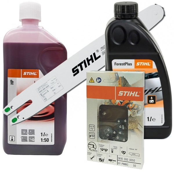 Reťaz na pílu - Originálny reťazec a sprievodca STIHL 35 cm +oleje