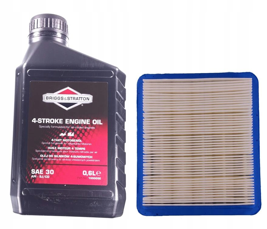 Filter na kosačku - Olej + 2 filtre NAC T475 T575 T675 T680