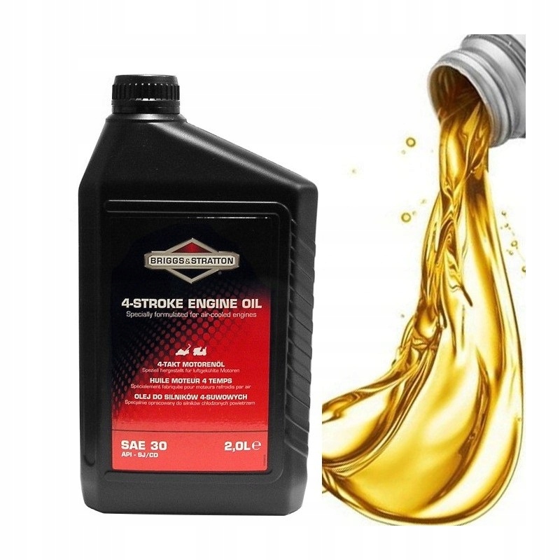 Olej do kosačky - Briggs SAE30 motorový olej pre 1,4 l kosačky