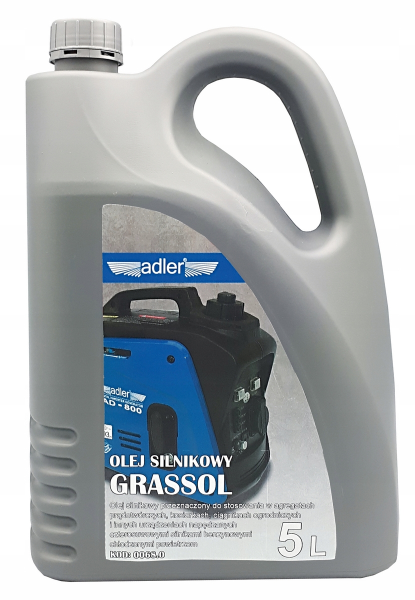 Olej do kosačky - Olej pre generátory energie 5L Grassol