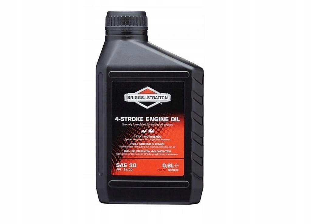 Olej do kosačky - Olej pre huby 4T Briggs a Stratton SAE30 600