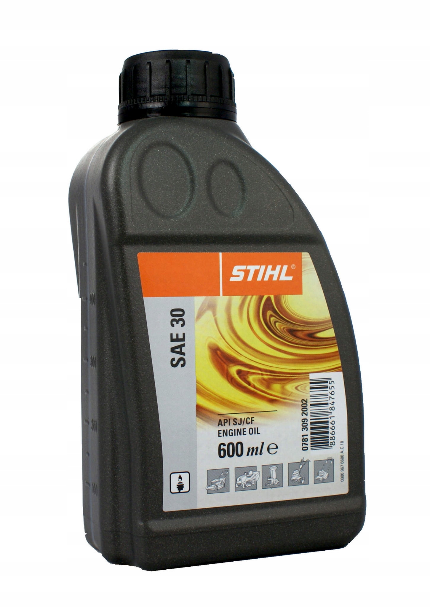 Olej do kosačky - Stihl SAE 30 0,6 l kosací olej
