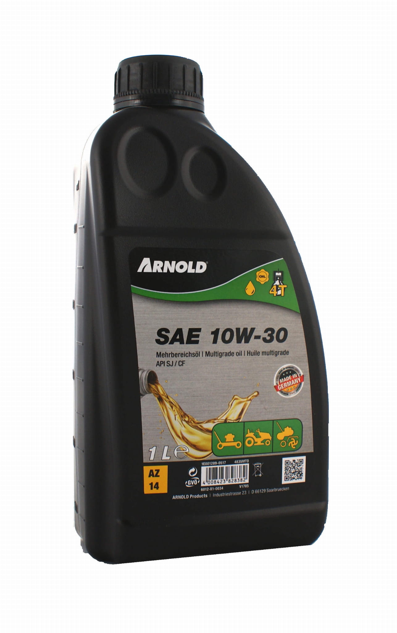 Olej do kosačky - Arnold 10W30 1L motorový olej