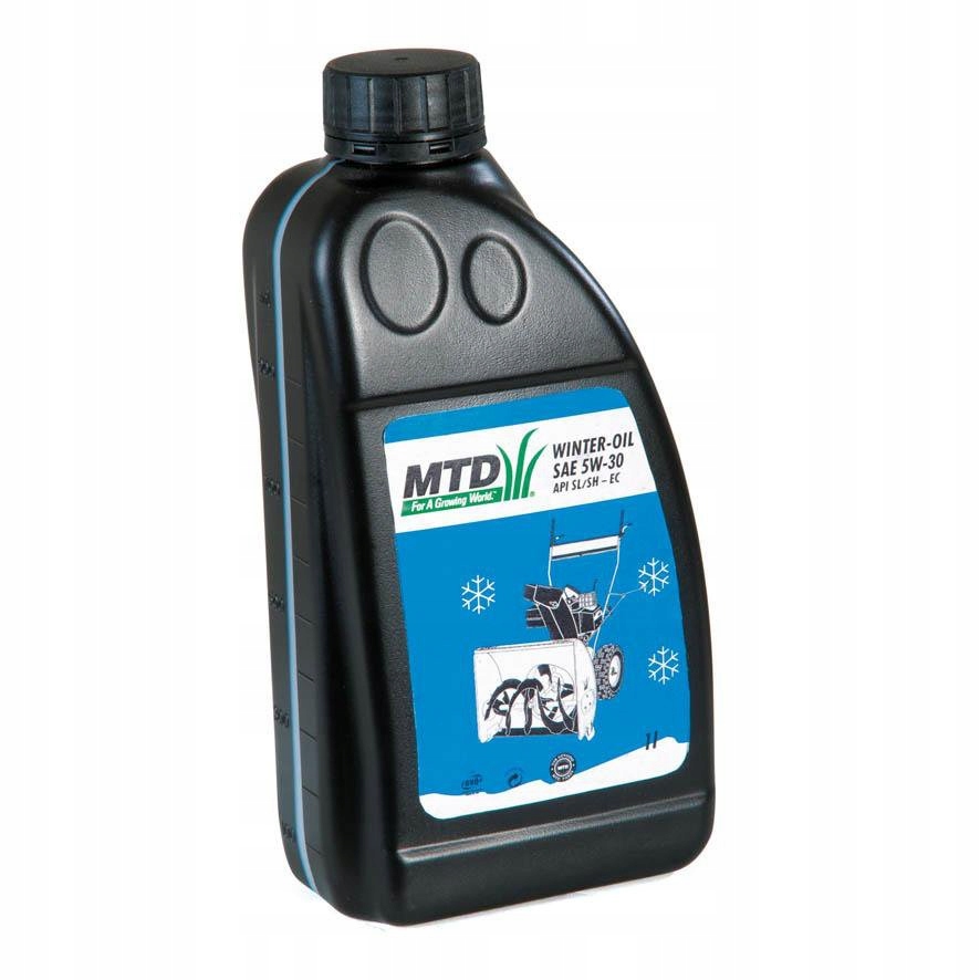 Olej do kosačky - HD MTD PRO 1L Zimný olej pre snehovú kefku traktora