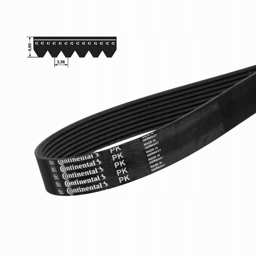 Viacrebrovaný remeň 7 PK 1427 CONTINENTAL 562K