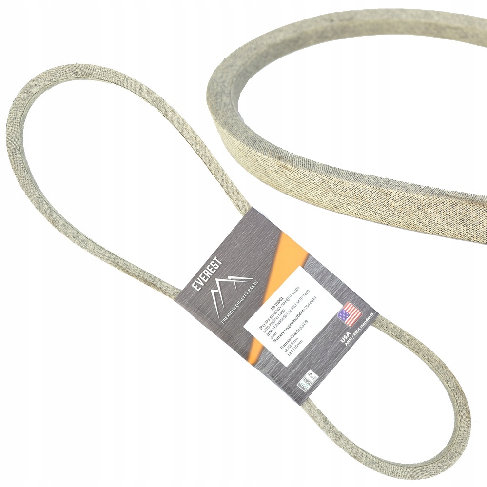 Klinový remeň kosačky - MTD B10 B115 T400 V -Drive Belt