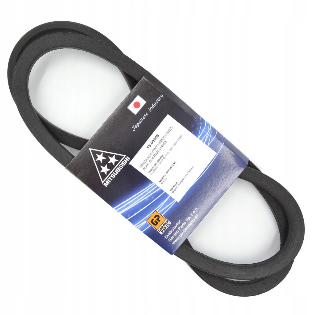Klinový remeň kosačky - V -bodies alkoholových nožov 850tr T750 T800 Li 1437 mm