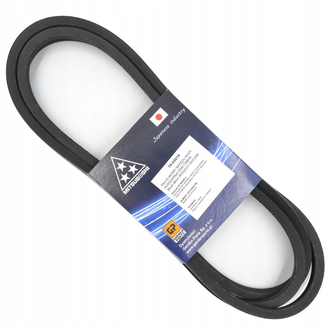 Klinový remeň kosačky - Husqvarna LT151 LT1597 TS38 408381