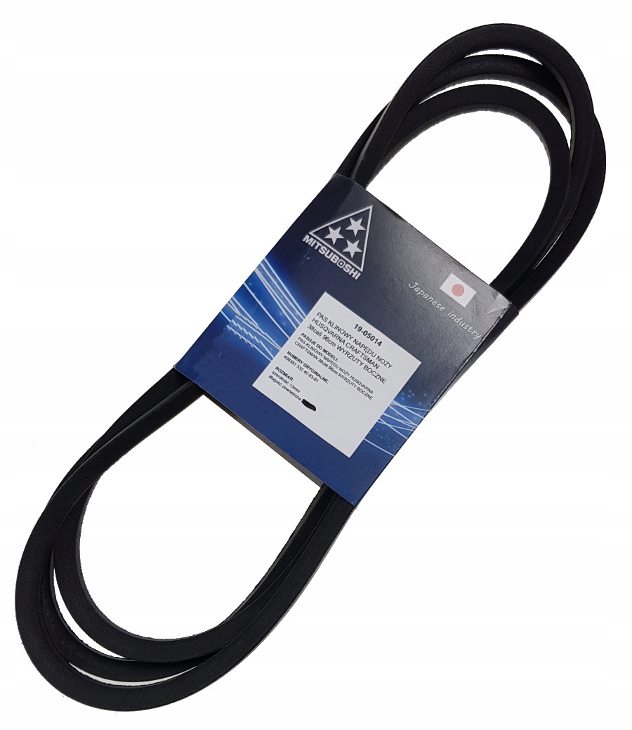 Klinový remeň kosačky - Husqvarna Craftsman 5324083-81 nože