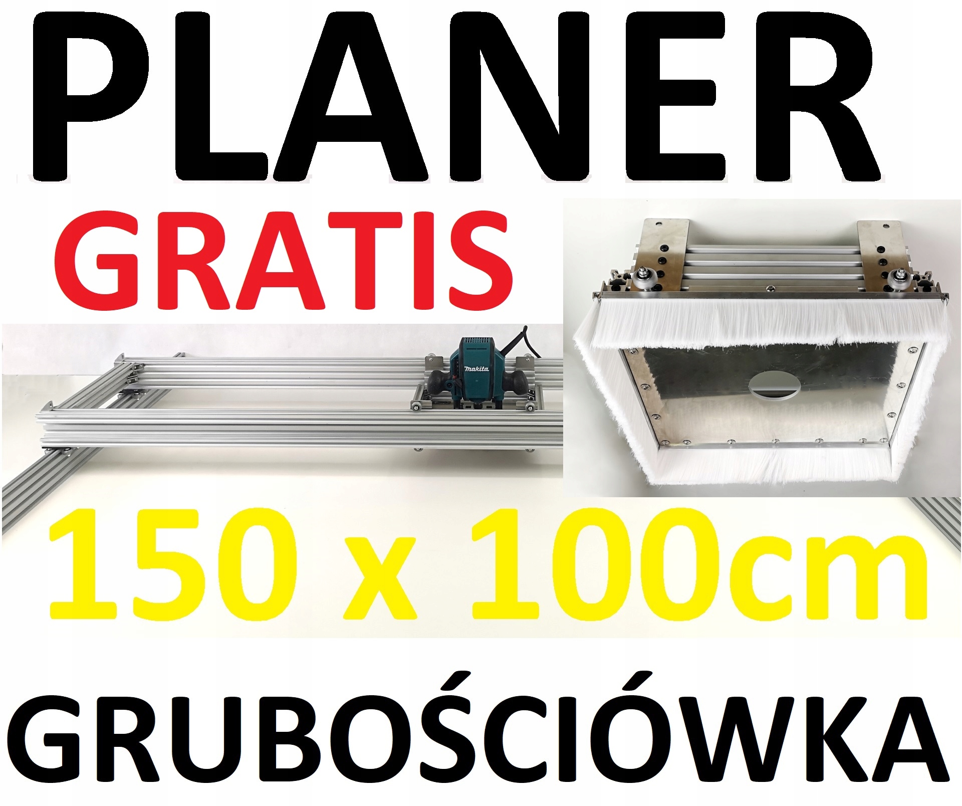Vodiaca lišta - Plánovač dreva frézovacieho stroja 150x100x6 V2