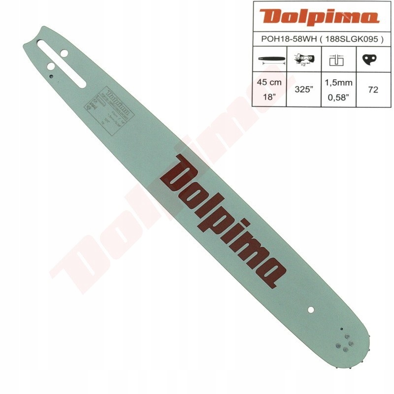 Vodiaca lišta - Husqvarna Guide Makita Oleo Mac 45 cm 325 1,5
