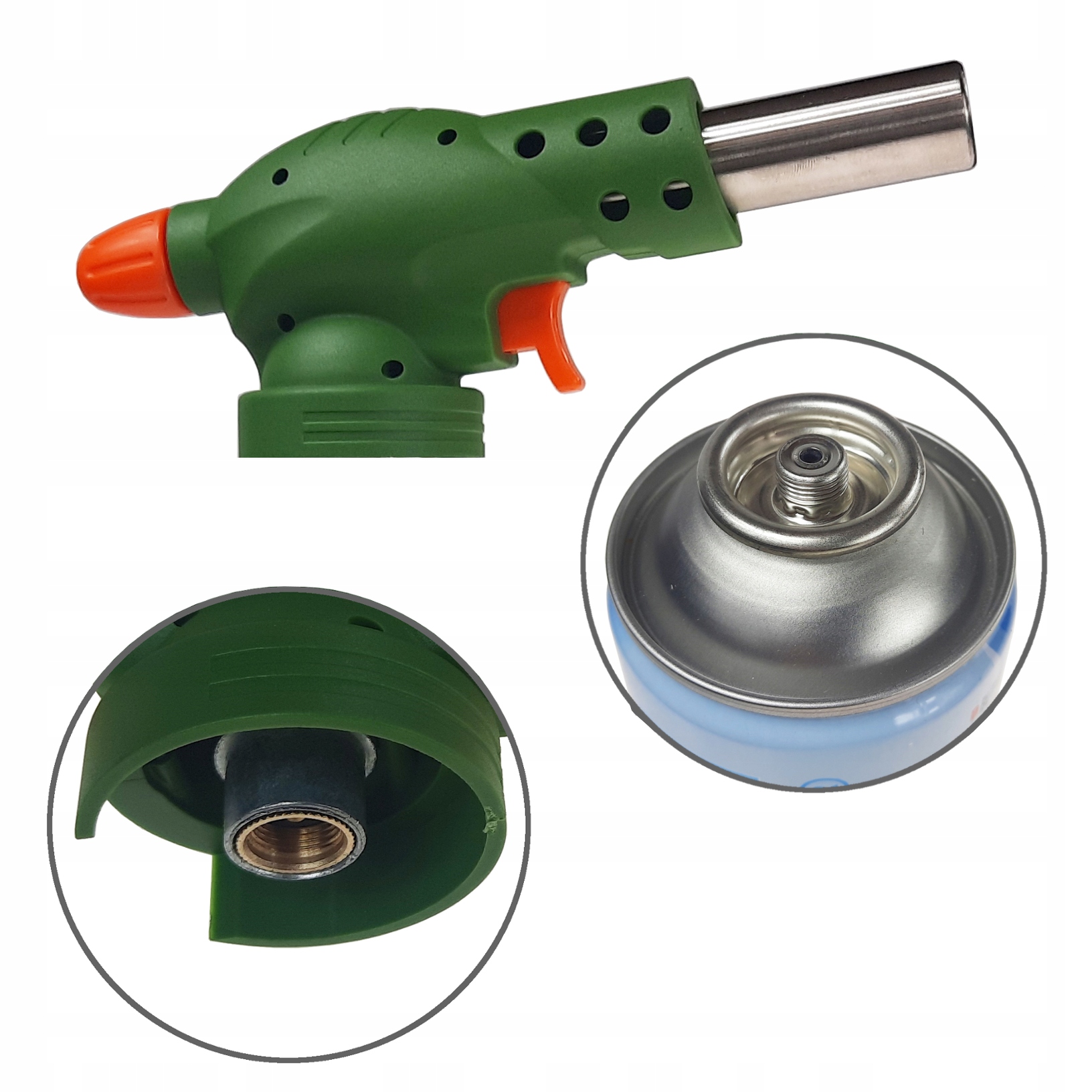 Burner pre kartuchy rany 7/16 piezo+plyn 300gr