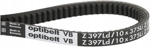 Klinový remeň kosačky - V -belt Z14 10x375mm Optibelt VB10375 Optibelt
