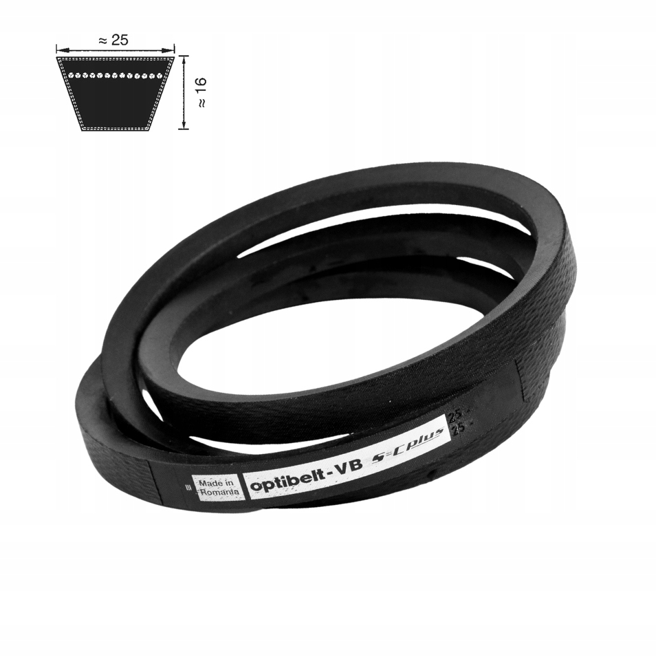 Remeň klinový remeň 25x16 1800 Li=1860Lp V OPTIBELT 25x1800
