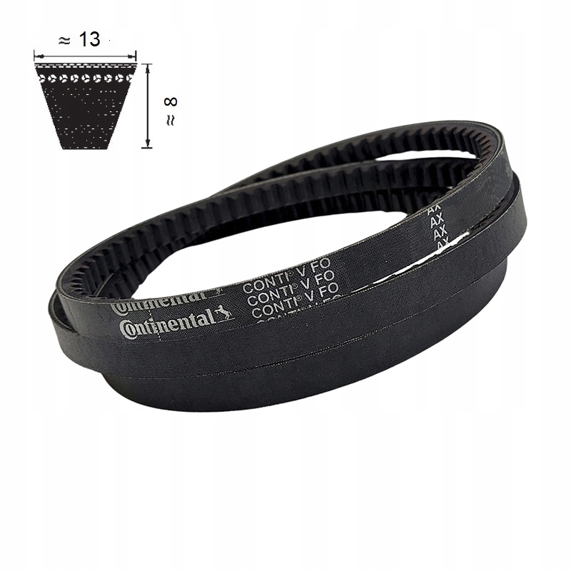 Ozubený klinový remeň AX 1605 Lp CONTINENTAL 13x1605 (AX62)