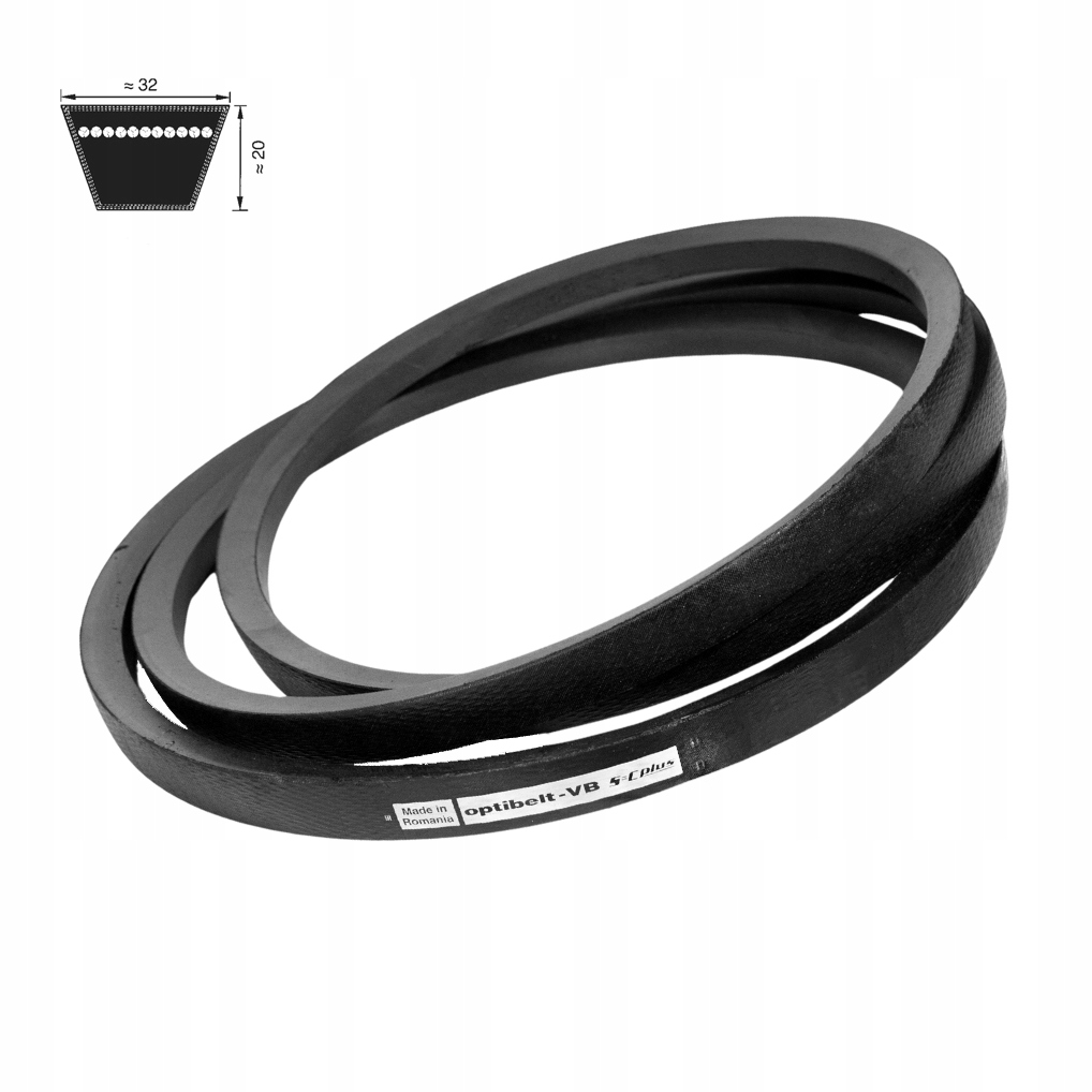 Klinový remeň D/32 6300 Li=6375Lp V OPTIBELT 32x6300