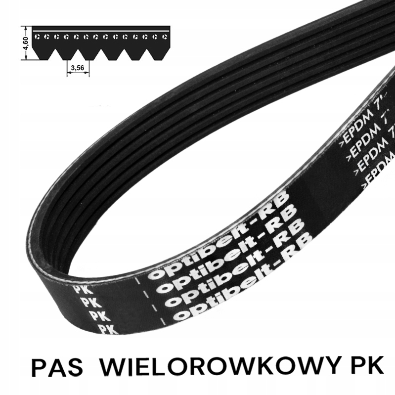 Remeň viacrebrový remeň 6 PK 2490 OPTIBELT 980K