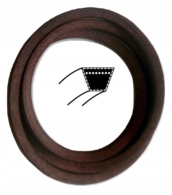Klinový remeň kosačky - MTD Hnací pás 754-0467 d. 231 cm yardman