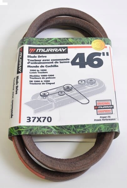 Klinový remeň kosačky - Zadajte 1/2 "x 141 1/2" V -belt, 12