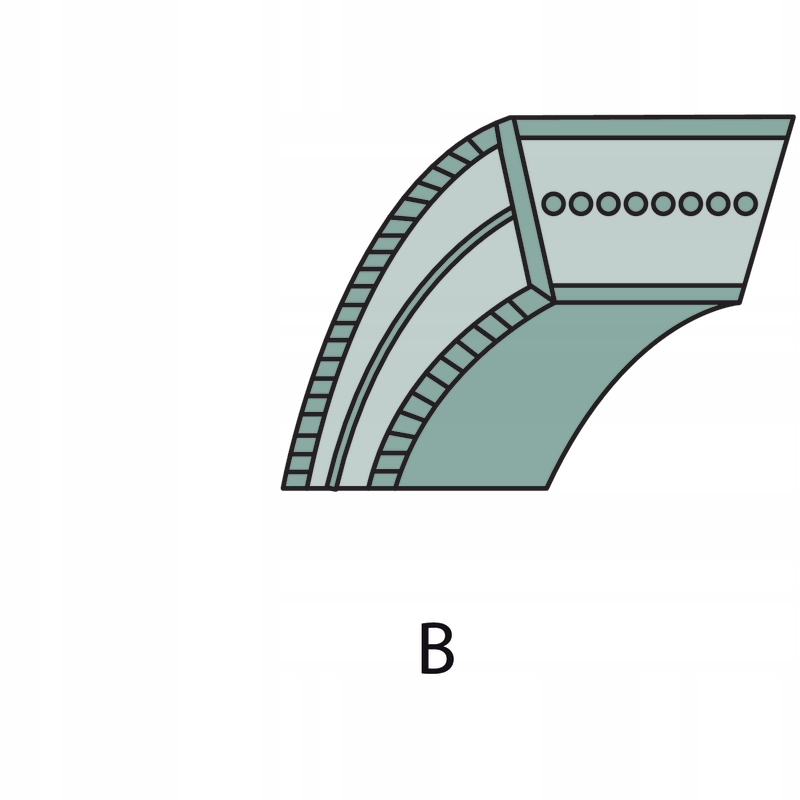 Klinový remeň kosačky - V -belt 57270308 M118760 Žula