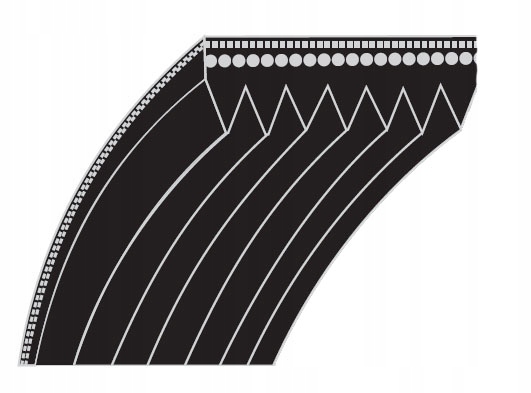 Klinový remeň kosačky - V -belt 7pj490 macallister