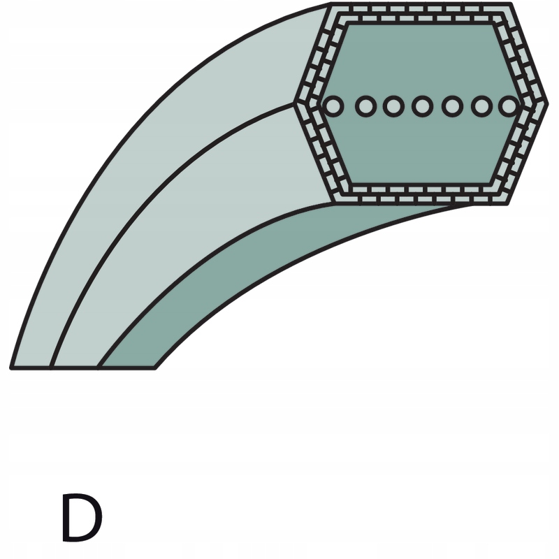 Klinový remeň kosačky - V-Belt 842514877 al-ko