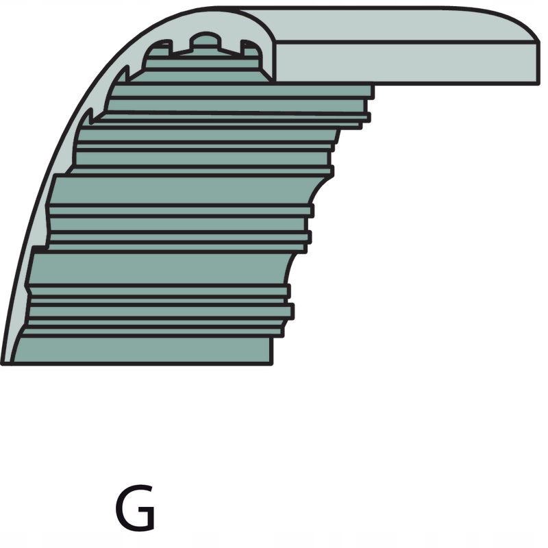 Klinový remeň kosačky - V -belt - Stiga 57270143 Granite