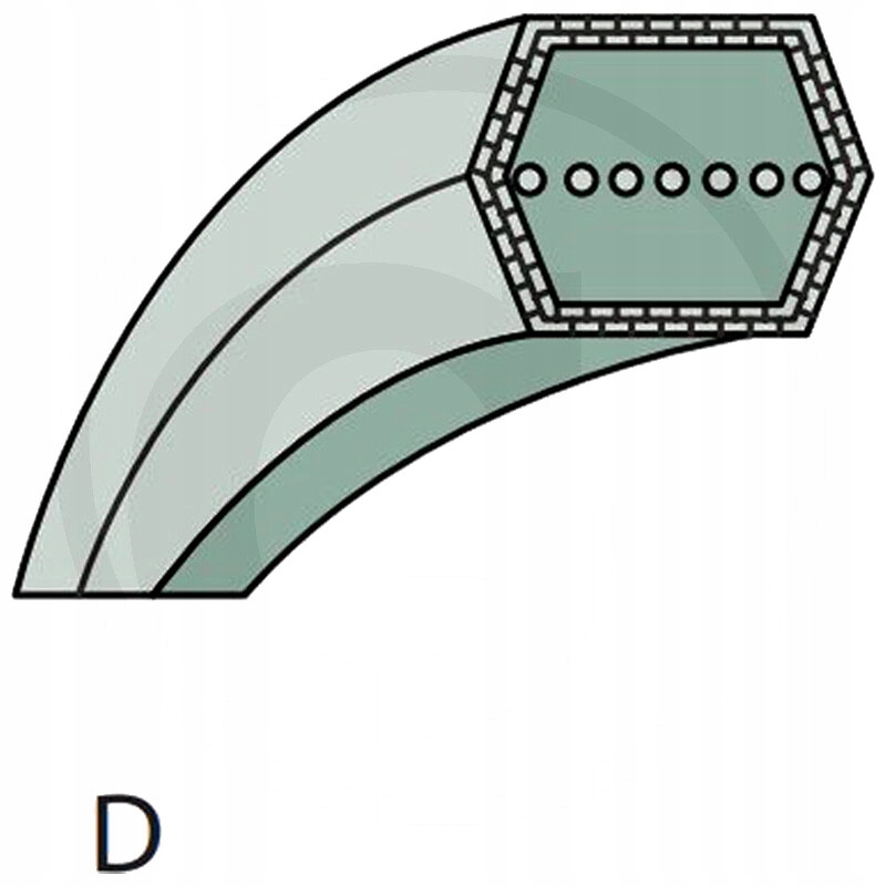 Klinový remeň kosačky - MTD Junior 115 JA 115 J /130/115 Driving Belt