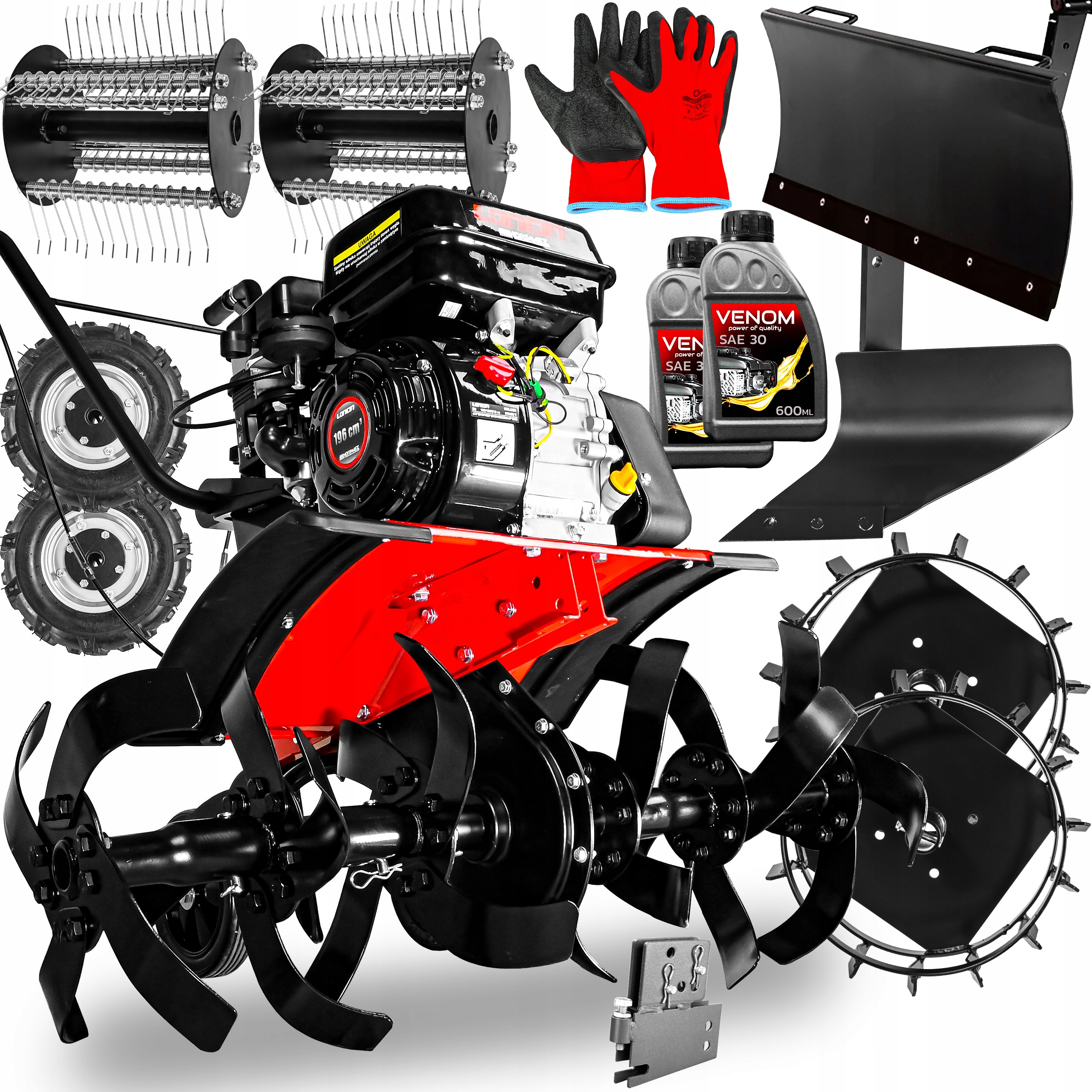 Kultivátor Hortmasz 84 cm 4096 W 9,5 HP