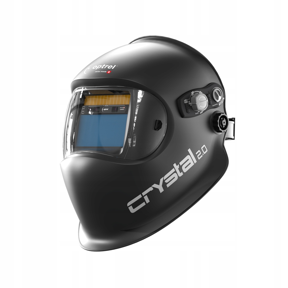 Futbalová prilba Optrel Crystal 2.0 Black Welding