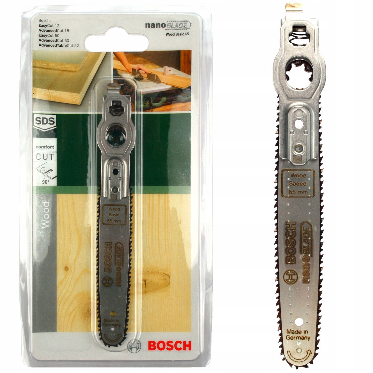 Pílový kotúč BOSCH Nanoblade Wood Basic 65