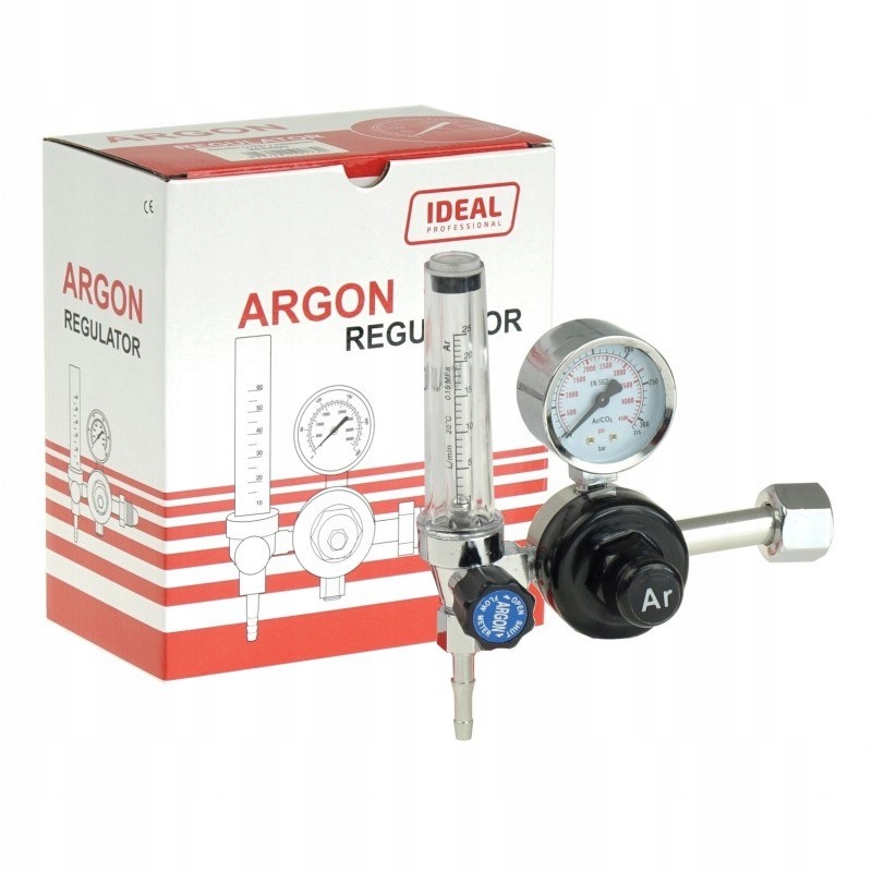 Redukcia argónu/CO2 s rotametrom