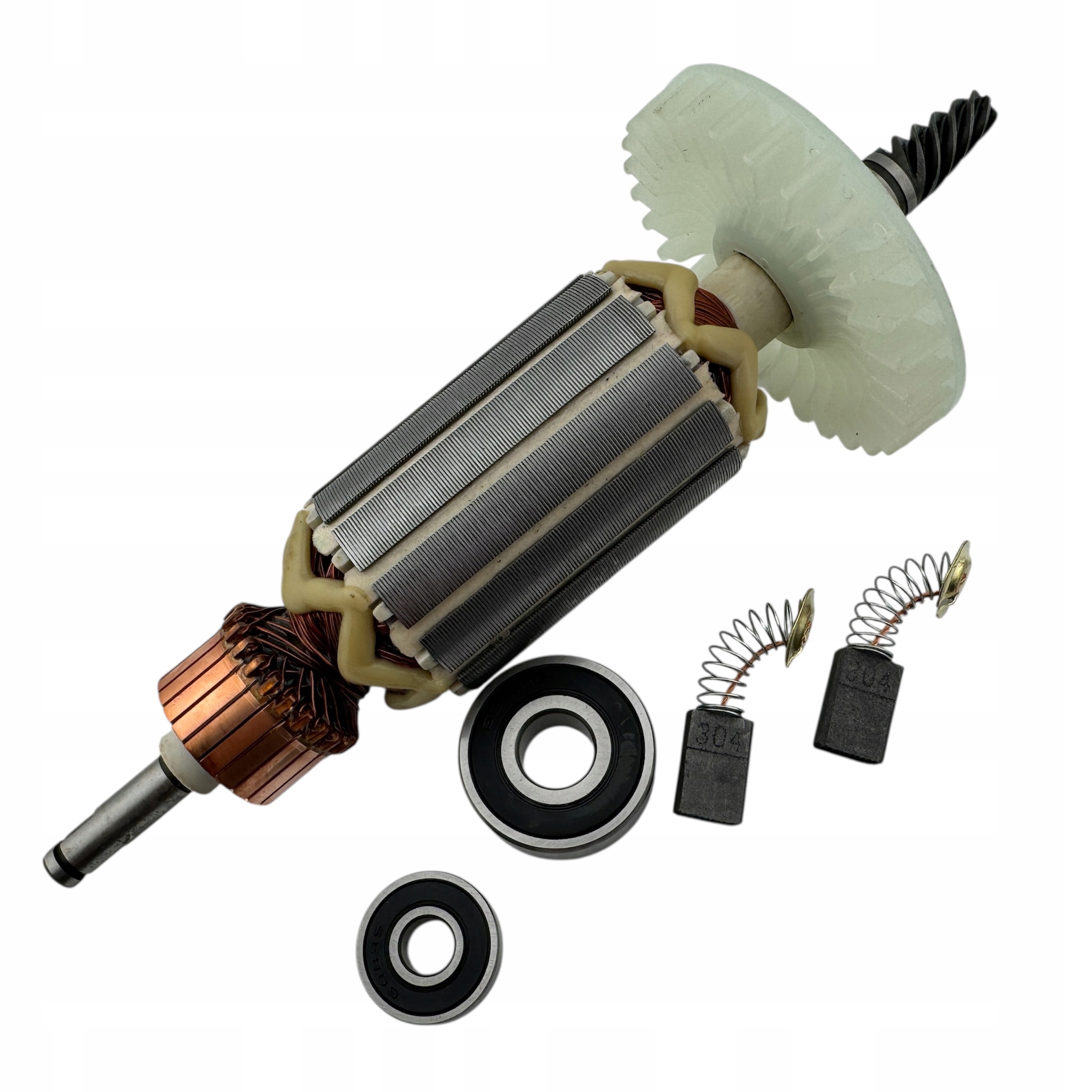 Ložiská ROTOR MAKITA 9227C 9227CB 9237CB uhlíkové kefky 516308-7