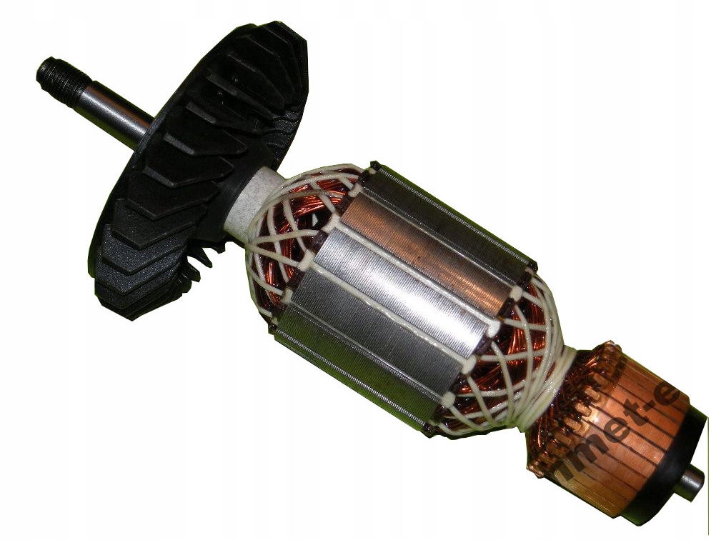 Rotor pre brúsku BOSCH GWS 23-230, ložiská kefiek GWS 24-230