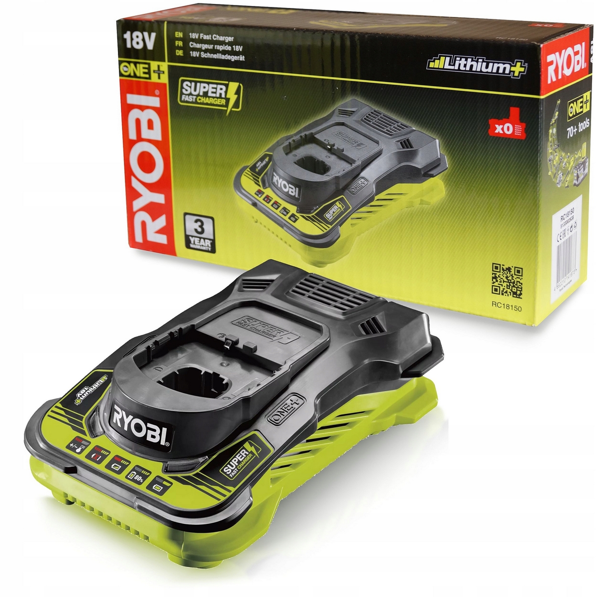 Nabíjačka - Ryobi RC18150 Fast Battery Charger One+
