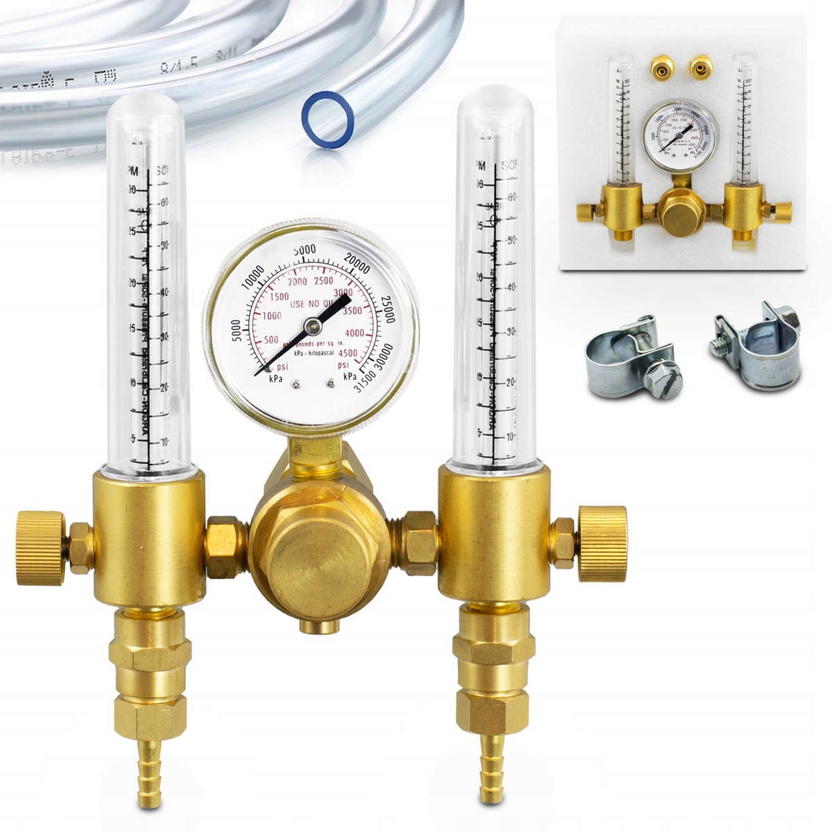 Tig argon co2 2 rotametria zlato