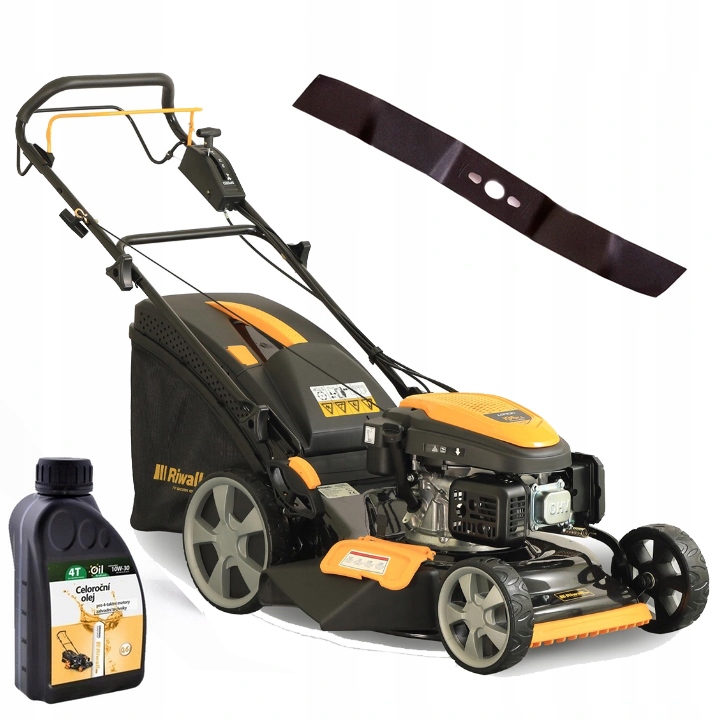 Benzínová kosačka na trávu Riwall RPM 5155V PRO, dĺžka kosenia 51 cm, objem motora 196 cm³