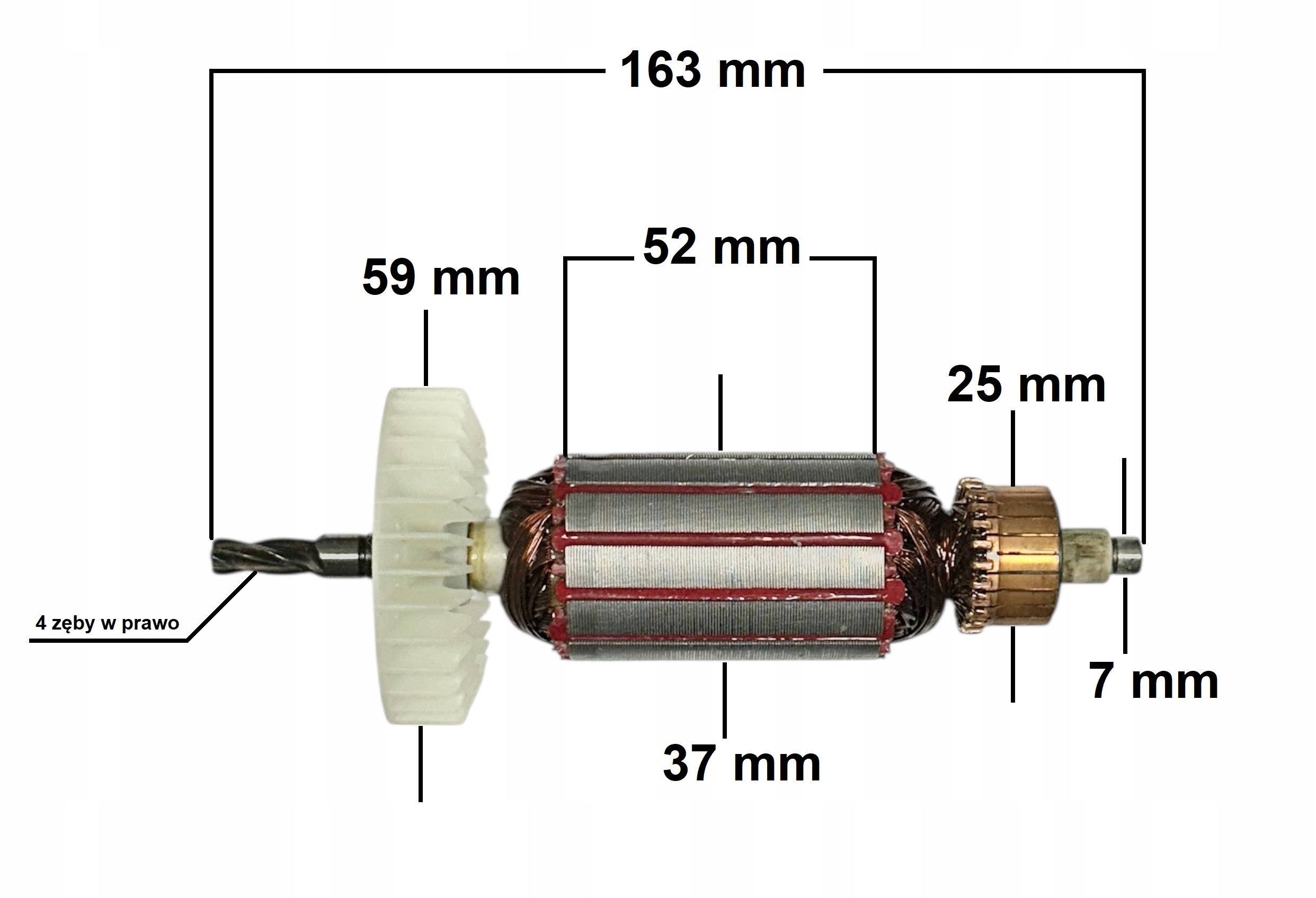 Rotor pre vŕtačku Einhell BH-G 726 (jk 262)
