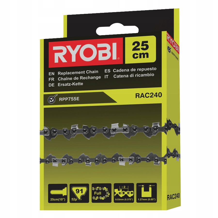 Ryobi retiazka 25 cm