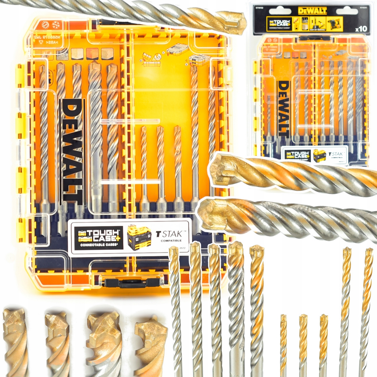 Sada vrtákov do betónu DeWalt DT70752 10 ks.