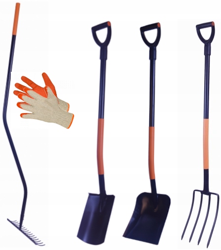 Sada záhradníckeho náradia POĽSKO 100 ks.