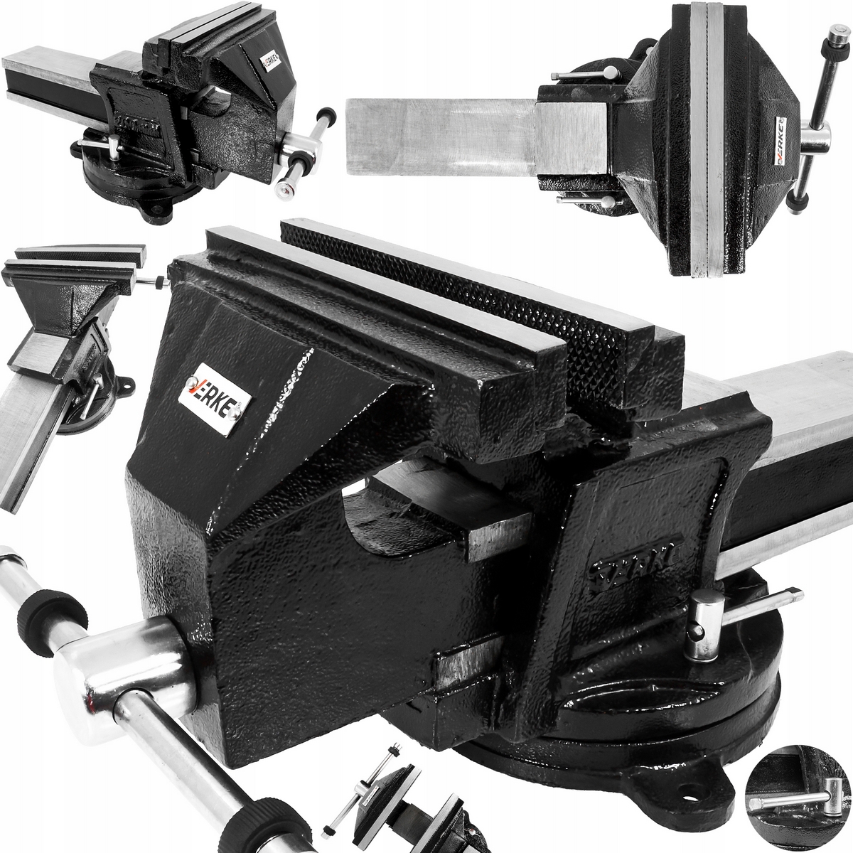 Verke otočný zverák 205 mm