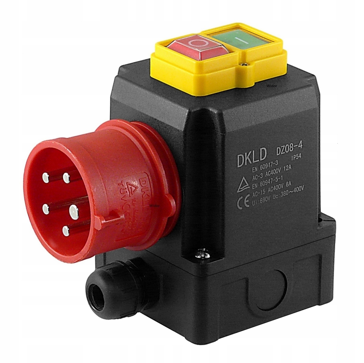 Prepínač KOA7 DKLD DZ08 -4 400V pre 3-fázový motor