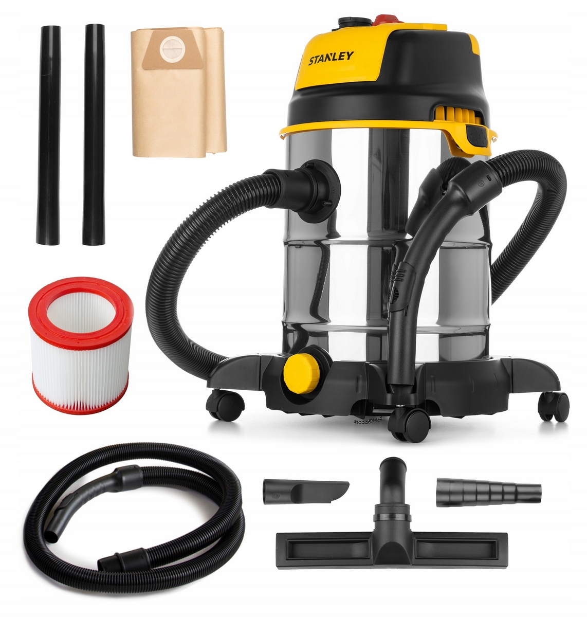 Stanley SXVC30XTDE 1600 W priemyselný vysávač