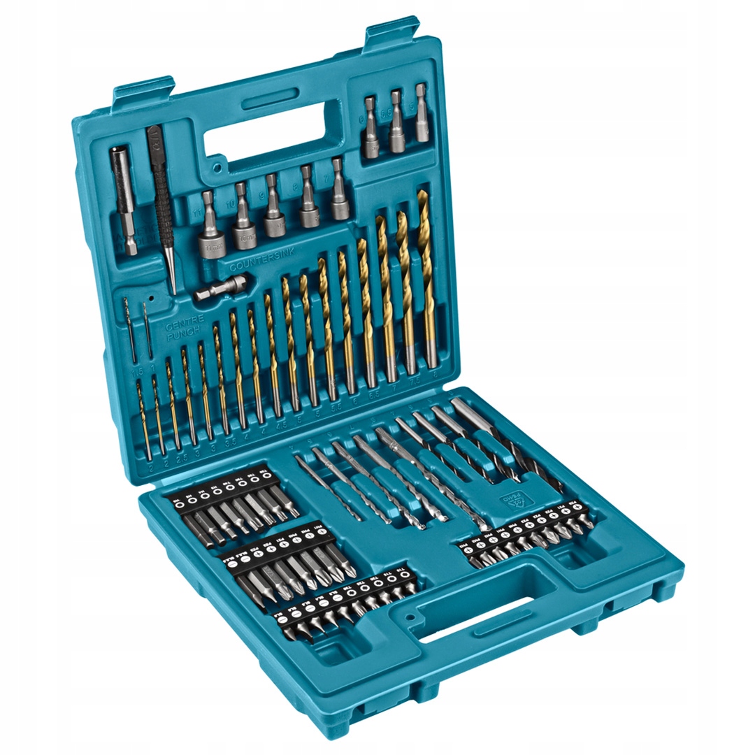 Súprava vrtákov a bitov Makita B-49373 75 ks.