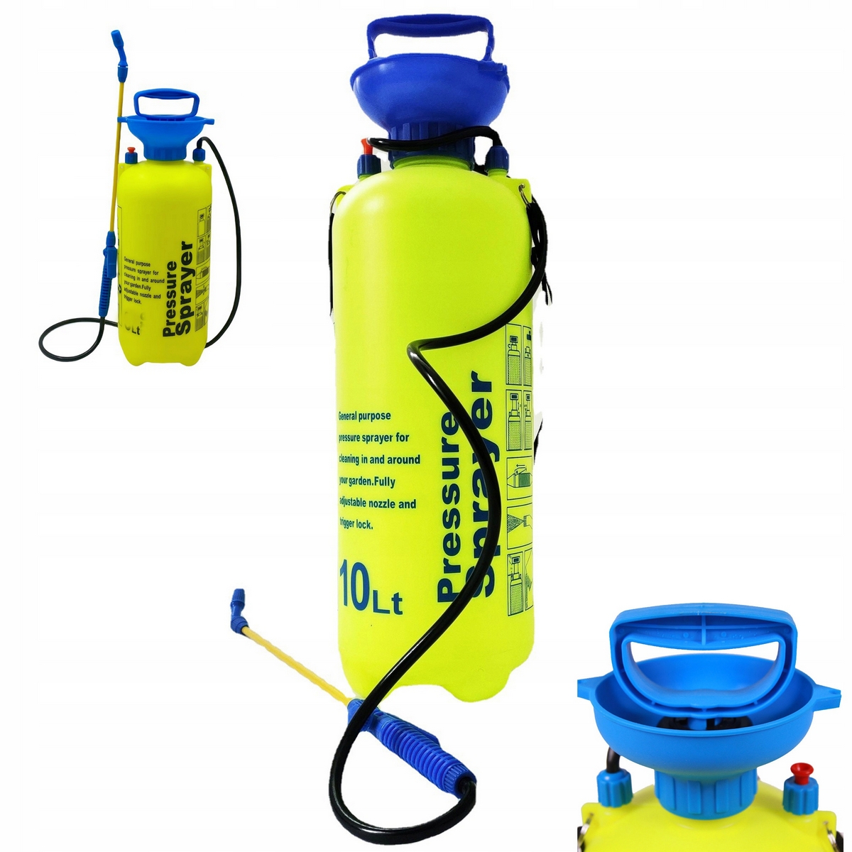 Ručný postrekovač YELLOW SPRAYER MEISTER 10 l