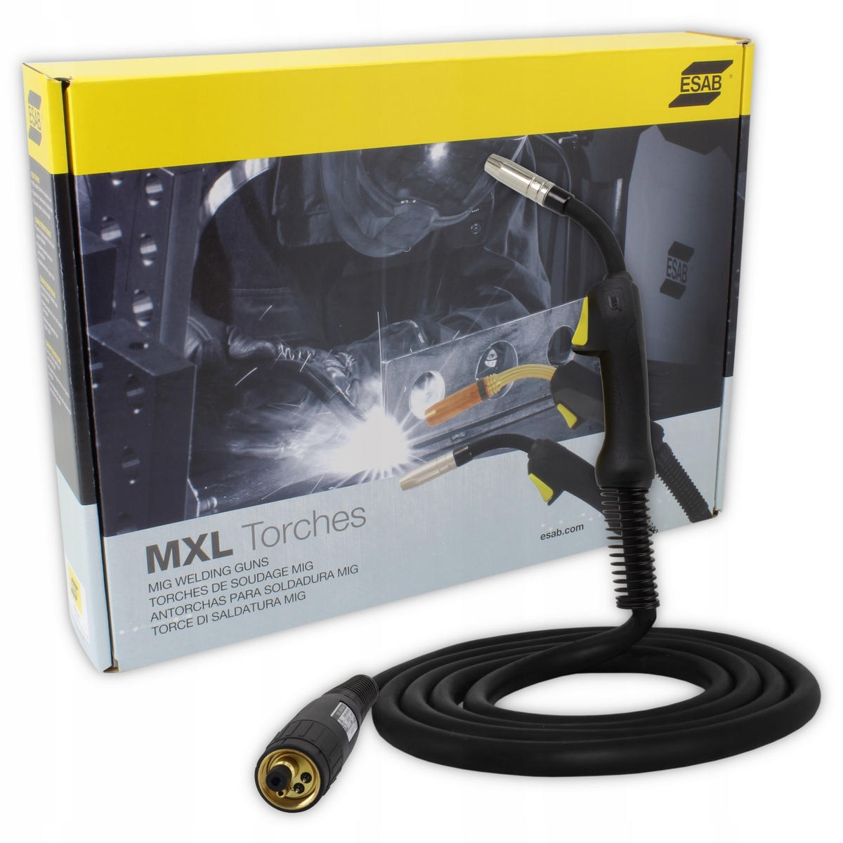 ESAB MXL 201 3M Euro MIG MB-15 Zváracia rukoväť